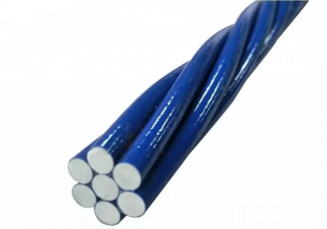 Individual Epoxy-Coated Wire Prestressing Steel Strand