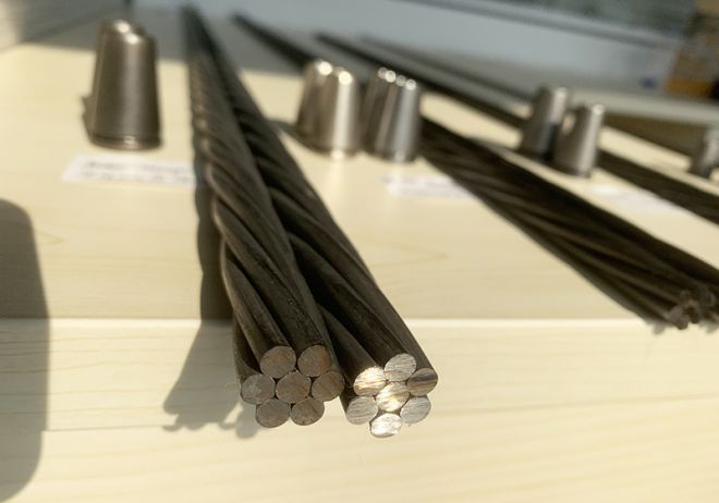 High Tensile Strength 12.5 mm PC Strand