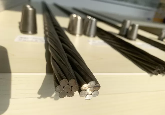 High Tensile Strength 12.5 mm PC Strand