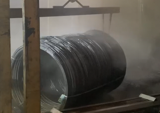 Reasons and benefits of pickling and phosphating steel strands .