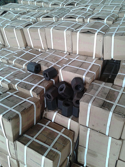 Finish-rolled threaded nut