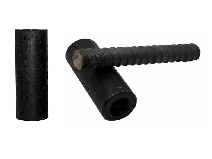Finish-rolled threaded coupler