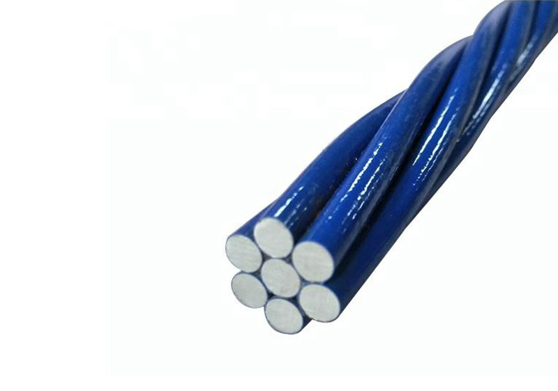 Individual Epoxy-Coated 1X7 PC Strand