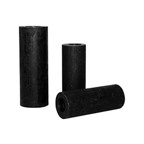 Finish-rolled threaded coupler