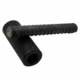 Finish-rolled threaded coupler