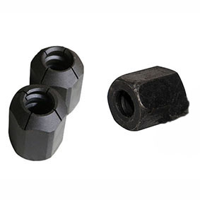 Finish-rolled threaded nut