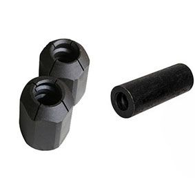 Finish-rolled threaded nut