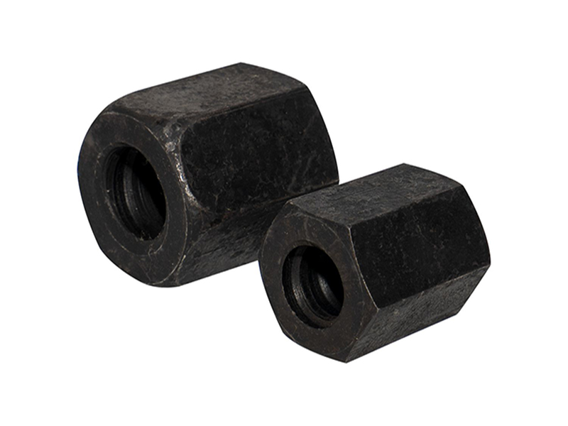 Finish-rolled threaded nut