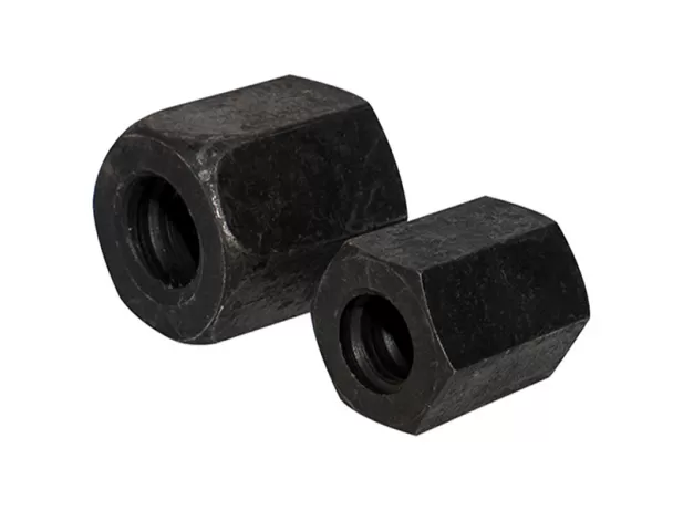 Finish-rolled threaded nut