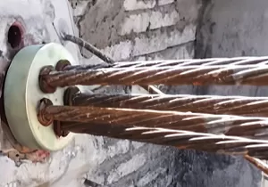 Crisis signals of prestressed steel strands --- yellow rust and red rust? (II)