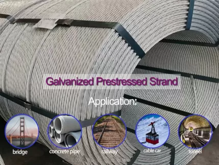 What Are the Application Areas of Galvanized PC Steel Strand? What Are the Application Areas of Galvanized PC Steel Strand?