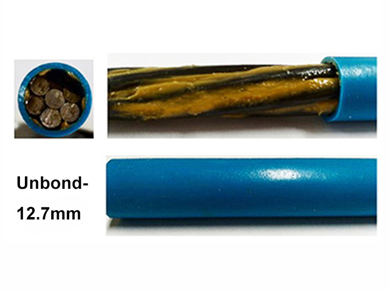 12.7mm Unbonded Prestressed Steel Strand