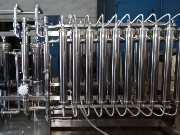 Ultrafiltration system for water system